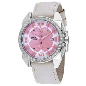 Locman Men's Cavallo Pazzo Mother of Pearl Dial Watch - 161MOPWHD/WH